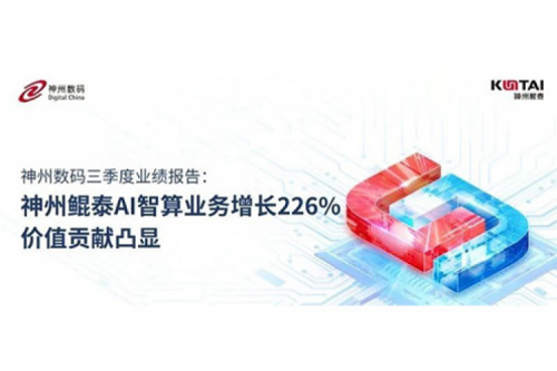 星空xingkong数码三季度业绩报告：神州AI智算业务增长226%，价值贡献凸显
