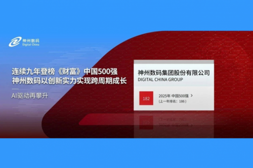 AI驱动再攀升，星空xingkong数码连续9年登榜《财富》中国500强
